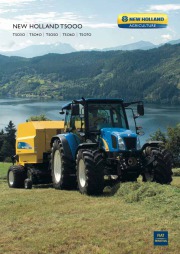 New Holland T5030 T5040 T5050 T5060 T5070 T5000 Tractors Catalog page 1