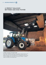 New Holland T5030 T5040 T5050 T5060 T5070 T5000 Tractors Catalog page 4