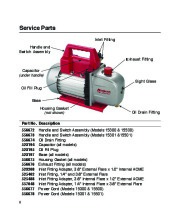 Robinair SPX Models 15300 15301 15500 15501 Owners Manual page 8