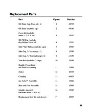 Robinair SPX 15434 High Performance Vacuum Pump With Refrigerants R 12 R 22 R 500 R 502 Owners Manual page 12