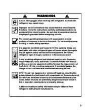 Robinair SPX 15434 High Performance Vacuum Pump With Refrigerants R 12 R 22 R 500 R 502 Owners Manual page 4