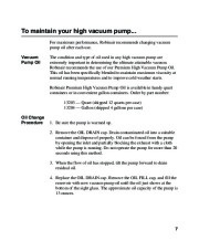 Robinair SPX 15434 High Performance Vacuum Pump With Refrigerants R 12 R 22 R 500 R 502 Owners Manual page 8