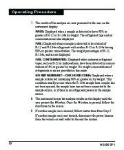 Robinair SPX 16900 CoolTech Refrigerant Identifier Owners Manual page 14