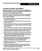 Robinair SPX 16900 CoolTech Refrigerant Identifier Owners Manual page 21