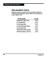 Robinair SPX 16900 CoolTech Refrigerant Identifier Owners Manual page 22