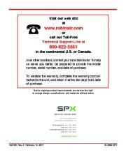 Robinair SPX 16900 CoolTech Refrigerant Identifier Owners Manual page 28