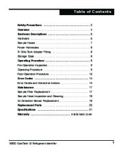 Robinair SPX 16900 CoolTech Refrigerant Identifier Owners Manual page 3