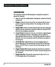 Robinair SPX 16900 CoolTech Refrigerant Identifier Owners Manual page 8