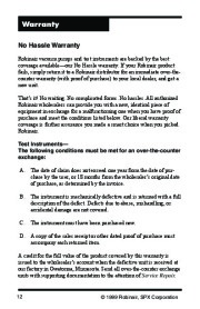 Robinair SPX 16455 TruTrack Ultrasonic Leak Detector Owners Manual page 13