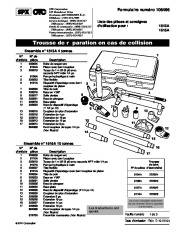 SPX OTC 1513A 1515A Collision Repair Set Owners Manual page 11
