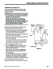 Robinair SPX 34788 Recovery Recycling Recharging Unit Model Owners Manual page 13