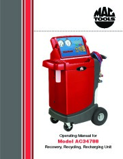 Robinair SPX AC34788 Recovery Recycling Recharging Unit Owners Manual page 1