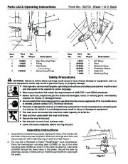 SPX OTC 5019 Low Lift Transmission Jack Capacity 2200 Lbs Owners Manual page 2