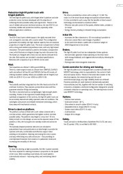 Still High EXV/EGV Lift Pallet Truck Jack Technical Data Guide page 13