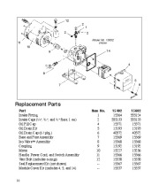 Robinair SPX 15402 15602 High Performance Vacuum Pump Models CoolTech Owners Manual page 10