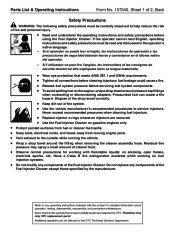 SPX OTC 7448 Fueljector Cleaner Owners Manual page 2