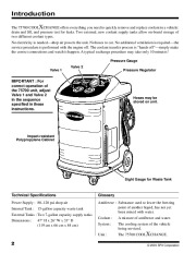Robinair SPX 75700 Coolant Exchanger Owners Manual page 4