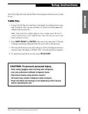 Robinair SPX 17800B 17801B Recovery Recycling Recharging Owners Manual page 11