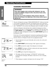 Robinair SPX 17800B 17801B Recovery Recycling Recharging Owners Manual page 18