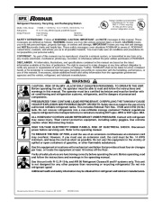 Robinair SPX 17800B 17801B Recovery Recycling Recharging Owners Manual page 2