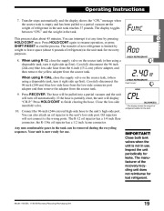 Robinair SPX 17800B 17801B Recovery Recycling Recharging Owners Manual page 21