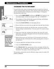 Robinair SPX 17800B 17801B Recovery Recycling Recharging Owners Manual page 26