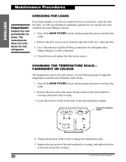 Robinair SPX 17800B 17801B Recovery Recycling Recharging Owners Manual page 32