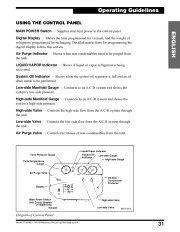 Robinair SPX 17800B 17801B Recovery Recycling Recharging Owners Manual page 33