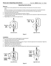 SPX OTC 7704 Four Wheel Drive Ball Joint Service Kit Owners Manual page 2
