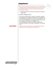 Emerson Copeland Installation Operation Maintenance SZN22C2A Compressor Manual page 24