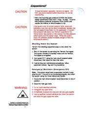 Emerson Copeland Installation Operation Maintenance SZN22C2A Compressor Manual page 34