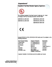 Emerson Copeland Installation Operation Maintenance SZN22C2A Compressor Manual page 6