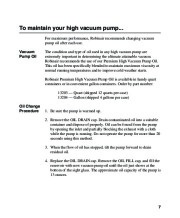 Robinair SPX 15434 High Performance Vacuum Pump Refrigerants R 12 R 22 R 500 R 502 Owners Manual page 8