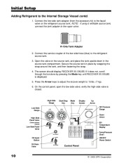 Robinair SPX 34134Z Refrigerant Unit Recover Recycle Recharge Owners Manual page 12