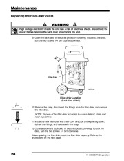 Robinair SPX 34134Z Refrigerant Unit Recover Recycle Recharge Owners Manual page 30