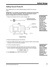 Robinair SPX 34134Z Refrigerant Unit Recover Recycle Recharge Owners Manual page 9