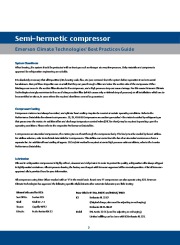 Emerson Copeland Semi Hermetic Compressor Catalogue page 4