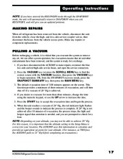 Robinair SPX 30 60 SERIES ACR2005 Air Owners Manual page 19