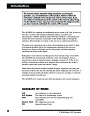 Robinair SPX 30 60 SERIES ACR2005 Air Owners Manual page 4