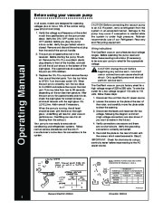 Robinair SPX 15401 15601 15603 15605 High Performance Vacuum Pump Owners Manual page 4