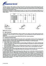 Emerson Copeland Refrigeration Scroll ZF09 K4 ZF18 K4 Compressor Manual page 10