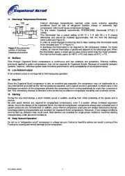 Emerson Copeland Refrigeration Scroll ZF09 K4 ZF18 K4 Compressor Manual page 8