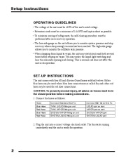 Robinair SPX 25201B Recovery Recycling Recharging Unit Owners Manual page 4