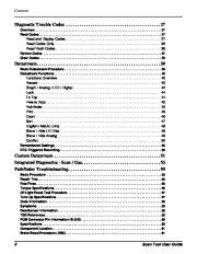 Robinair SPX Genisys EVOTM Scan Tool User Guide page 4