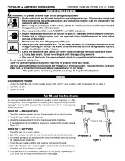 SPX OTC 1507A 1511A Air Assist Service Jack Owners Manual page 4