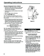 Robinair SPX GE 48800 Recovery Recycling Recharging Unit Owners Manual page 10