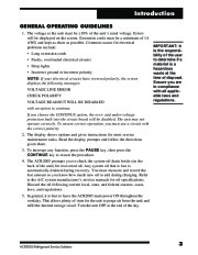 Robinair SPX ACR2005 Air Refrigerant Tool 30 60 SERIES Owners Manual page 5