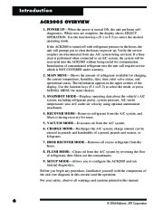 Robinair SPX ACR2005 Air Refrigerant Tool 30 60 SERIES Owners Manual page 8