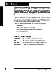 Robinair SPX 34134 2K Refrigerant Recovery Recycling Owners Manual page 4