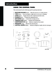 Robinair SPX 34134 2K Refrigerant Recovery Recycling Owners Manual page 6